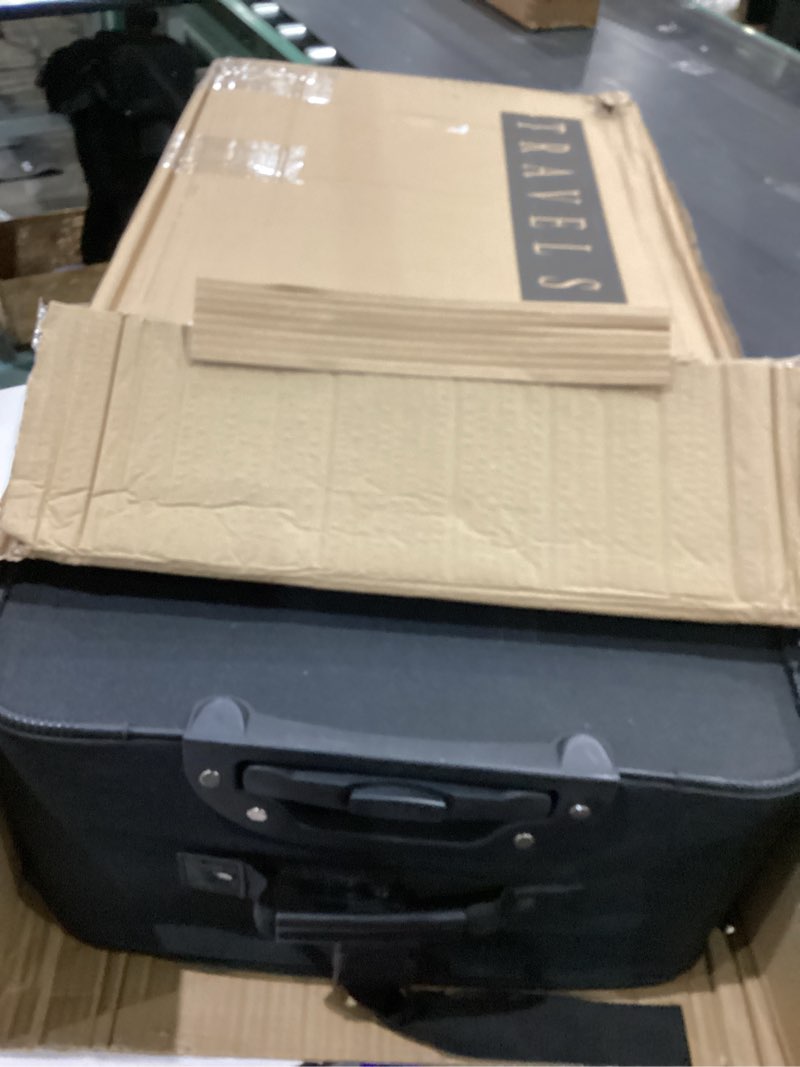 Condition photo showing Good Condition for Travel Select Amsterdam Softside Expandable Luggage with Rolling Wheels, Navy, 29-Inch Large 29-Inch Large Navy