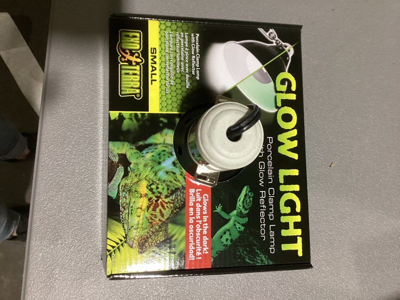 Condition photo showing New/Like New for Exo Terra Glow Light Clamp Lamp 5.5in