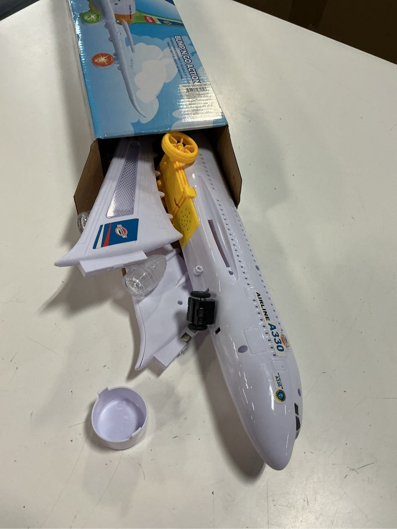 Condition photo showing As Is for 1/300 a330 neo diecast metal airplane model kit (7.8 inch l)