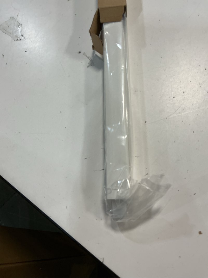 Condition photo showing New/Like New for 24 Inch Adjustable Spring Loaded Towel Bar Replacement Rod for Ceramic Holder with Square Slot - Wall Mount, Durable Plastic, White, for Bathroom & Kitchen Towel Storage, Easy Installation