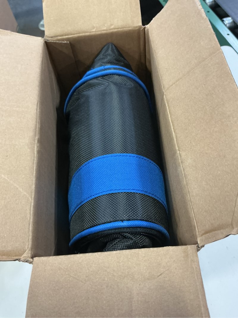 Condition photo showing Good Condition for pool cue case 4x5, pool cue carrying case soft padded billiard stick bag with multi-pocket for 4 butts and 5 shafts, pool stick case cue bag with backpack-straps for pool cues and accessories navy-blue