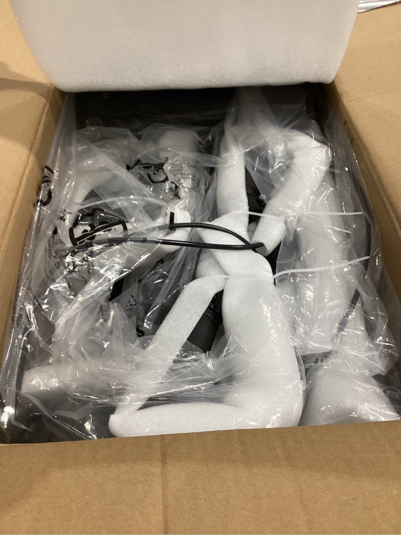 Condition photo showing New/Like New for Fvzzin Lightweight Knee Scooter Crutch Alternative, Foldable & Adjustable Knee Scooter for Adults for Foot Surgery, Steerable Knee Walker with Detachable Basket, Includes DIY Stickers-Metallic Black