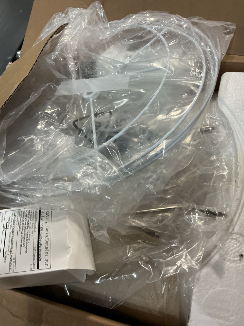 Condition photo showing Good Condition for rinweey 27.5" table lamps set of 2, touch bedside lamps with usb c+a ports, 3 way dimmable nightstand lamps for bedroom, living room, office, brown lamp with beige lampshade, bulbs included