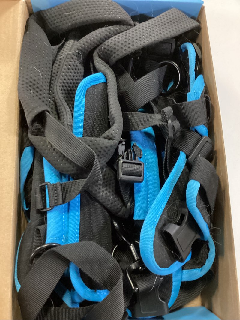 Condition photo showing As Is for Dog Lift Harness for Large Male Dogs, 2-in-1 Detachable Support Harness, Full Body Carrying with 4 Handles, Dog Sling for Large Dogs Hind Leg Support(Black, X-Large) X-Large Black