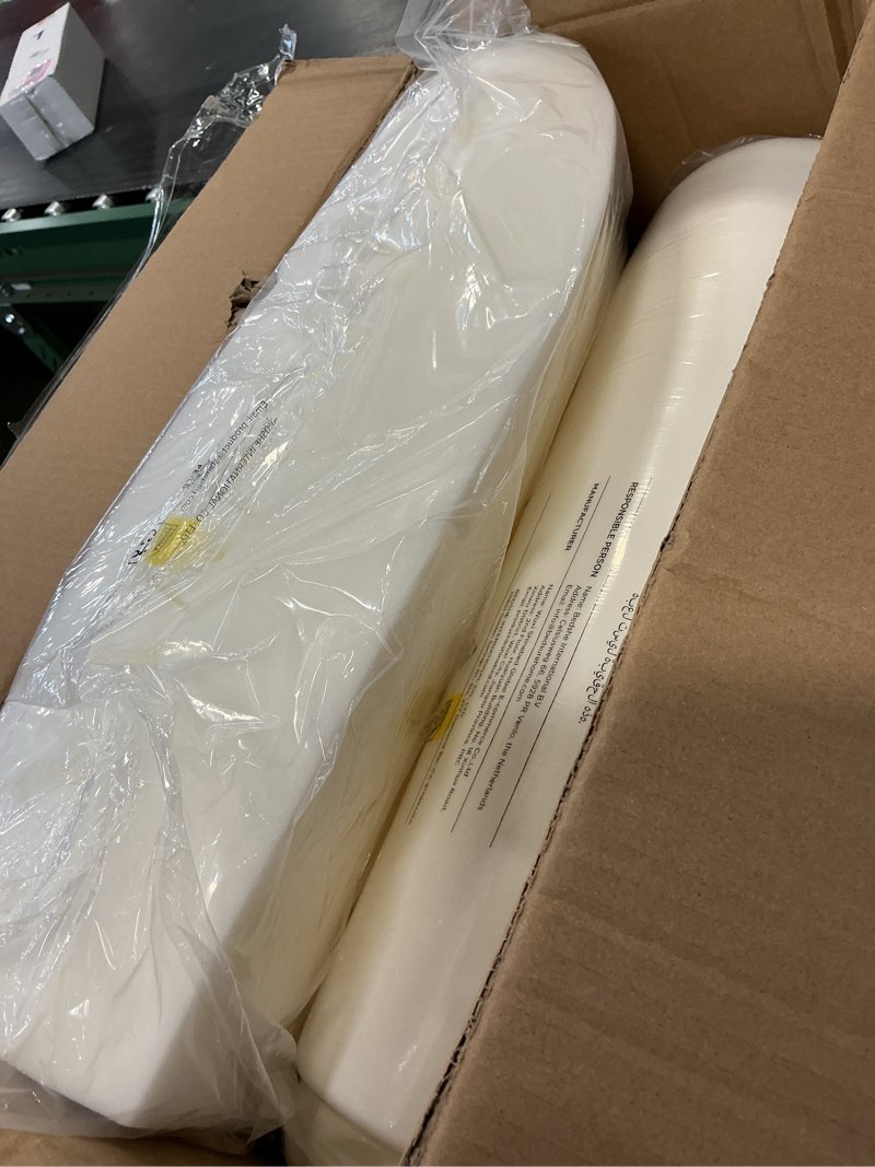 Condition photo showing As Is for (Incomplete)Bedsure XXL Orthopedic Dog Bed for Extra Large Dogs - Washable Giant Dog Cat Bed Waterproof, Comfort Dogs Couch Sofa with Washable Removable Cover, Pet Bed with Nonskid Bottom, Grey, 52\" 52\"L x 41\"W x 8\"Th Grey