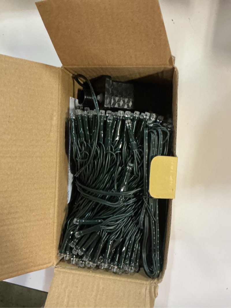 Condition photo showing New/Like New for Voice Controlled Smart Christmas Lights Outdoor, 175ft 500 LED Twinkle String Lights with 7 Voice Commands, 12 Modes & Timer, Waterproof Christmas Tree Lights for Party Garden (Cool White) Cool White 500LED