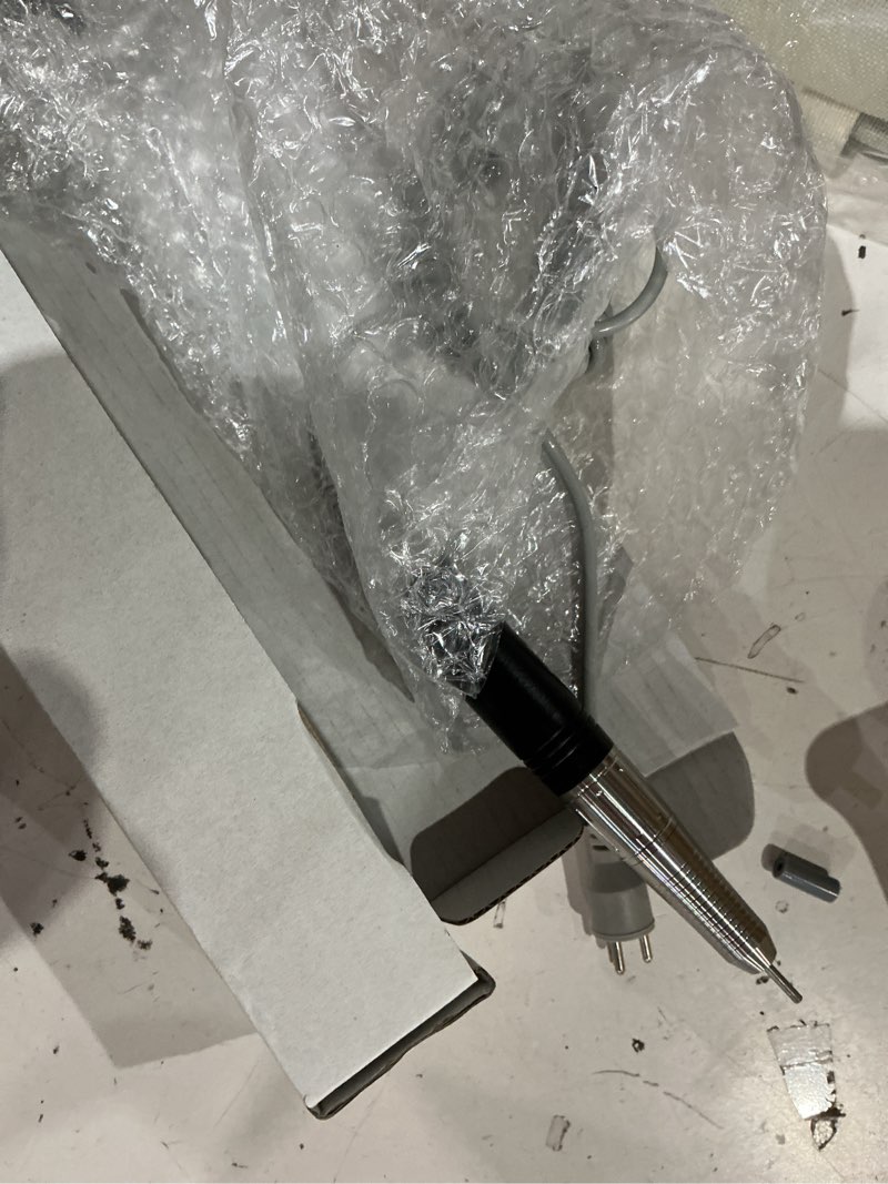 Condition photo showing Good Condition for nail drill handpiece for up200, kupa kp55, kp60, kp5000 machine, 35000rpm professional electric nail file handle replacement 3 pins for manicure art tool, low noise and smooth (only handpiece) ug12