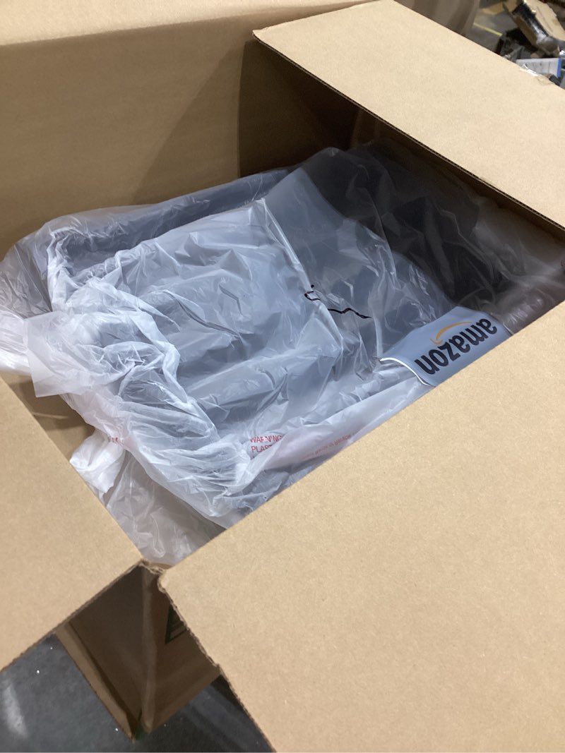 Condition photo showing New/Like New for Pet Gate - 3-Panel Indoor Foldable Dog Fence for Stairs, Hallways, or Doorways - 54x24-Inch Wood Freestanding Dog Gates by PETMAKER (Black) Black 3 Panel