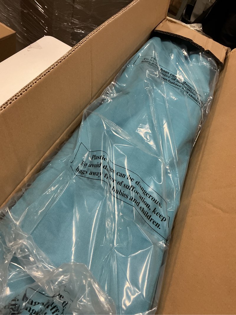 Condition photo showing New/Like New for nice c low beach chair, beach chairs for adults 2 pack, sling, folding, portable, concert, kids, boat, sand chair with cup holder & carry bag (2 pack of blue) ocean_2