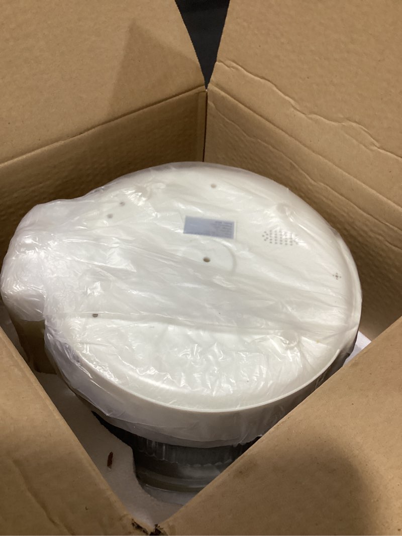 Condition photo showing New/Like New for magnifique 4.5 quart 8-in-1 glass pot multi-cooker, programmable round slow cooker with removable non-toxic glass pot, rice-cooking, nonstick, oatmeal