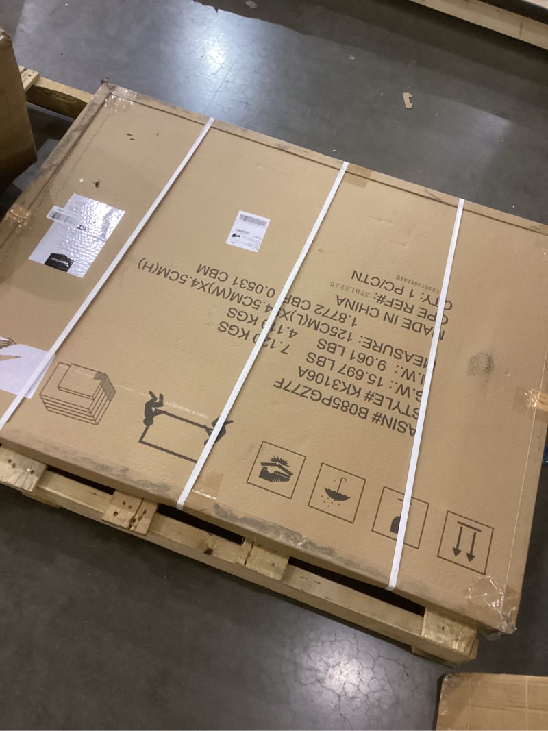 Condition photo showing Good Condition for Amazon Basics Rectangular Bulletin Board, Cork Board for Wall, Vision Board for Classroom and Office, Aluminum Frame, 35" x 47", Brown