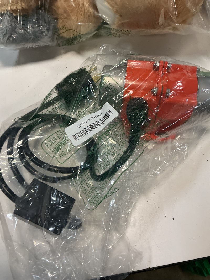 Condition photo showing As Is for toauto concrete vibrator vibration motor 30w single phase ac 110v 3600rpm aluminum alloy case vibrating motor for shaker table 1 30w