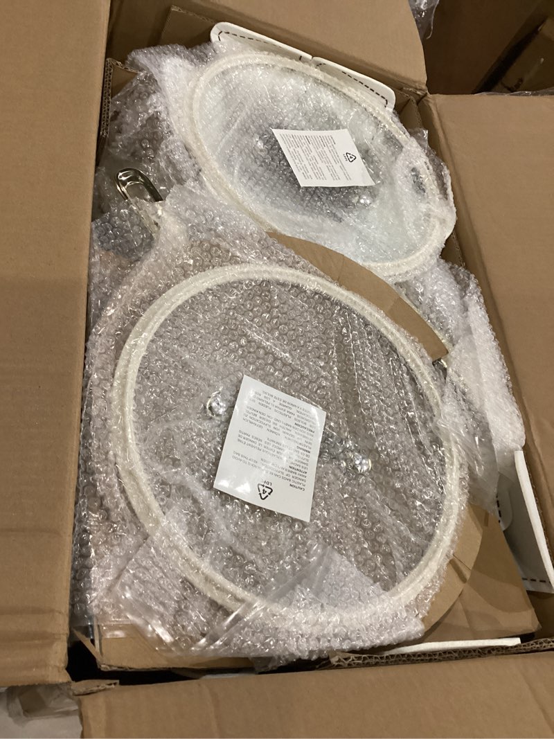 Condition photo showing Good Condition for chef power ceramic cookware sets, 15pcs pots and pans set non stick, cookware set with stainless steel handle, dishwasher & oven safe, cream white and light gold handle white 15 pcs