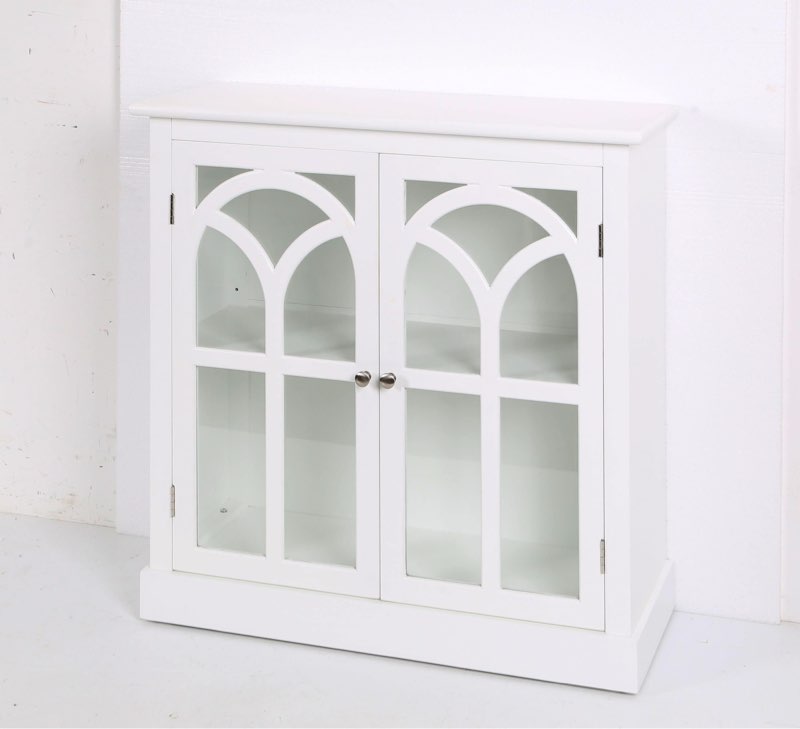 allen + roth 32-in W x 34-in H Wood Composite White Freestanding Utility