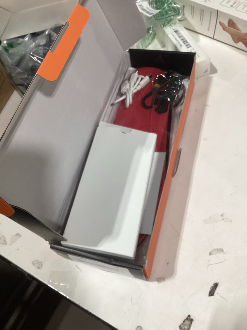 Condition photo showing Good Condition for Similar product Heated Insole for Men Women - APP 5000mAh Battery Rechargeable Electric Insoles with 4 Heating Levels for Winter Skiing Hunting Camping Hiking Fishing Cycling Bicolor L: US 8.5-12 /EU 41-46