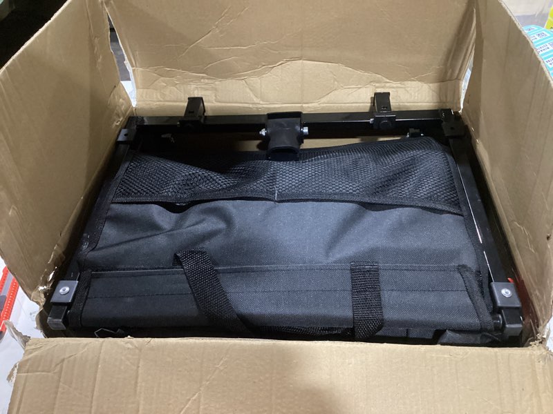 Condition photo showing Good Condition for Wagons Carts Foldable, Lightweight Portable Utility Shopping Cart with Wheels, Folding Grocery Wagon Cart for Grocery, Camping, Shopping, Beach, Garden, Sports Black 100L Black