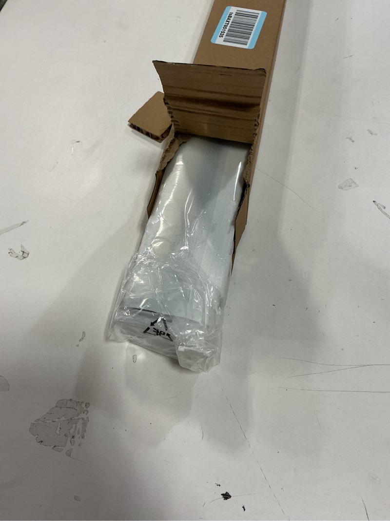 Condition photo showing Good Condition for LazBlinds No-Drill Cordless Zebra Blinds - Dual Layer Light Filtering & Room Darkening, Free-Stop Lift, Easy Install, Day & Night Privacy with Valance for Window 31" W x 72" H, White 31"W x 72"H White