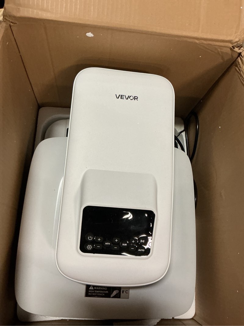 Condition photo showing As Is for VEVOR Auto Heat Press Machine, 15 x 15 inch, T-Shirt Press Machine with Auto Release and Adjustable Pressure, Digital Display, Rapid Heating, for Sublimation, Vinyl, Heat Transfer Projects, White