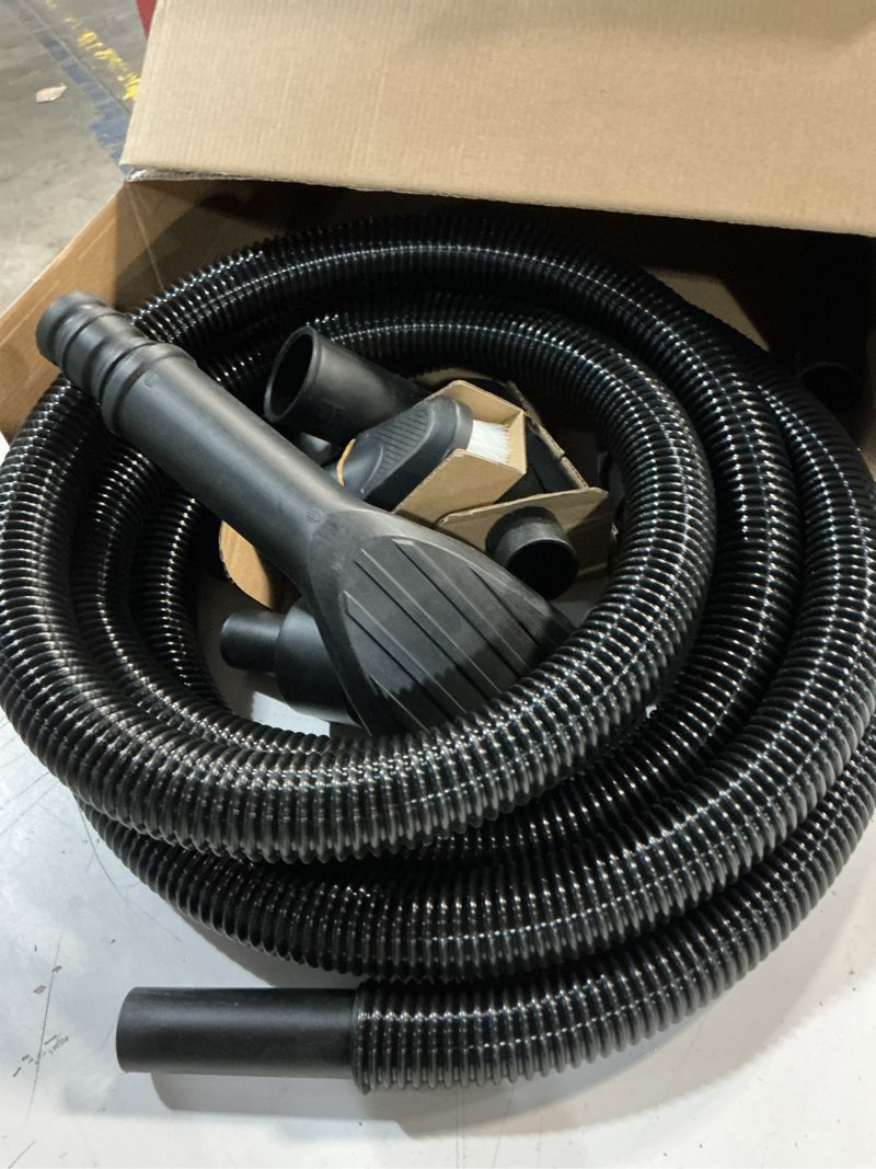 Condition photo showing Good Condition for dewalt 8-piece car detailing vacuum hose accessory kit, shop vac attachments for efficient cleaning, compatible with most wet and dry shop vacuum, dxva13-0801