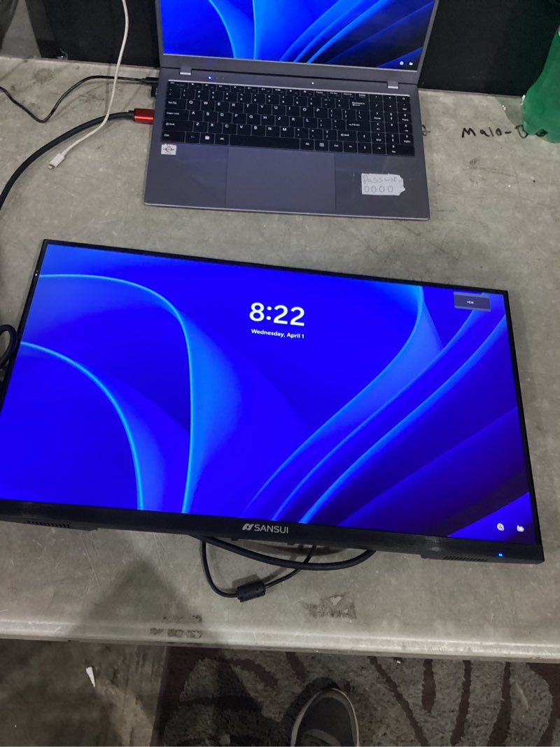Condition photo showing Good Condition for sansui monitor 24 inch 100hz computer monitor?fhd 1080p pc monitor?hdmi?freesync?hdr?earphone jack? ergonomic tilt for home and office 24inch/100hz/hdmi 24inch/100hz/hdmi