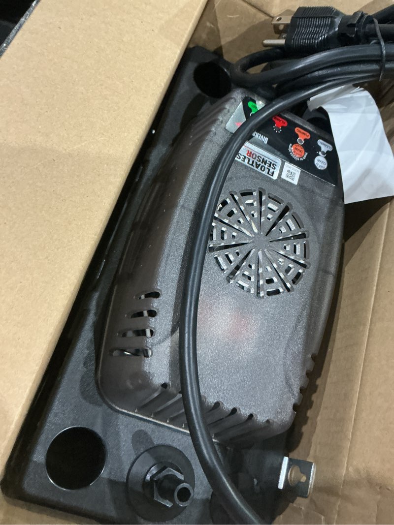 Condition photo showing As Is for diversitech 120-volt thermoplastic condensate pump