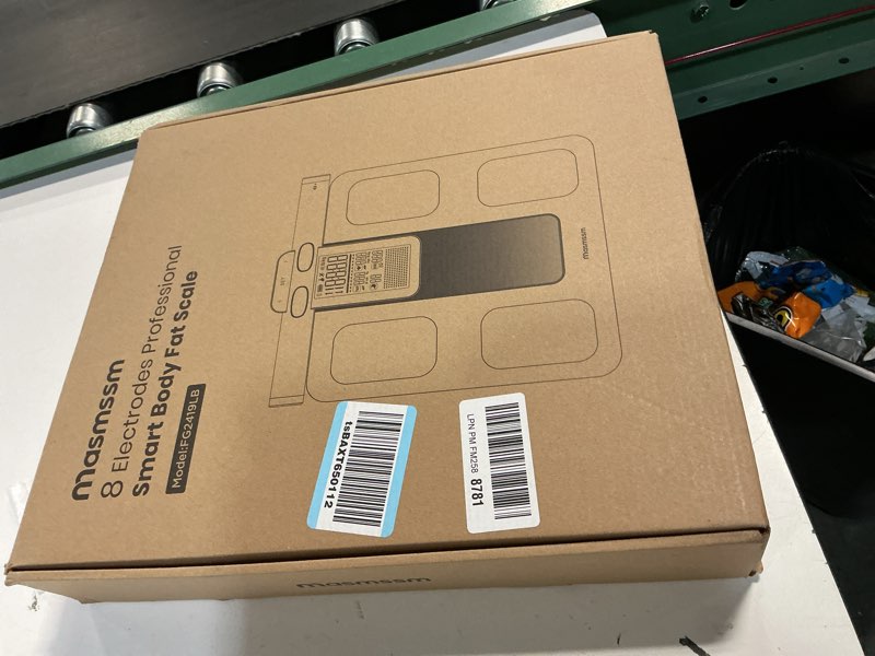 Condition photo showing New/Like New for Smart Scale for Body Weight and Fat, 8-Electrode Full-Body Composition Scale with Handle, Dual-Frequency BIA, 28 Body Metrics, High Accuracy, Syncs with Apple Health & Google Fit, FSA&HSA Eligible