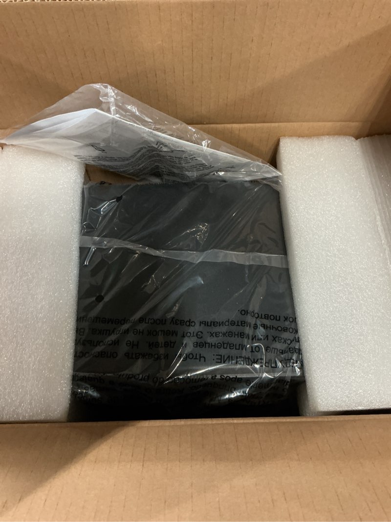 Condition photo showing As Is for duraflame TABLETOP ELECTRIC FIREPLACE WITH FLAME EFFECT  black 