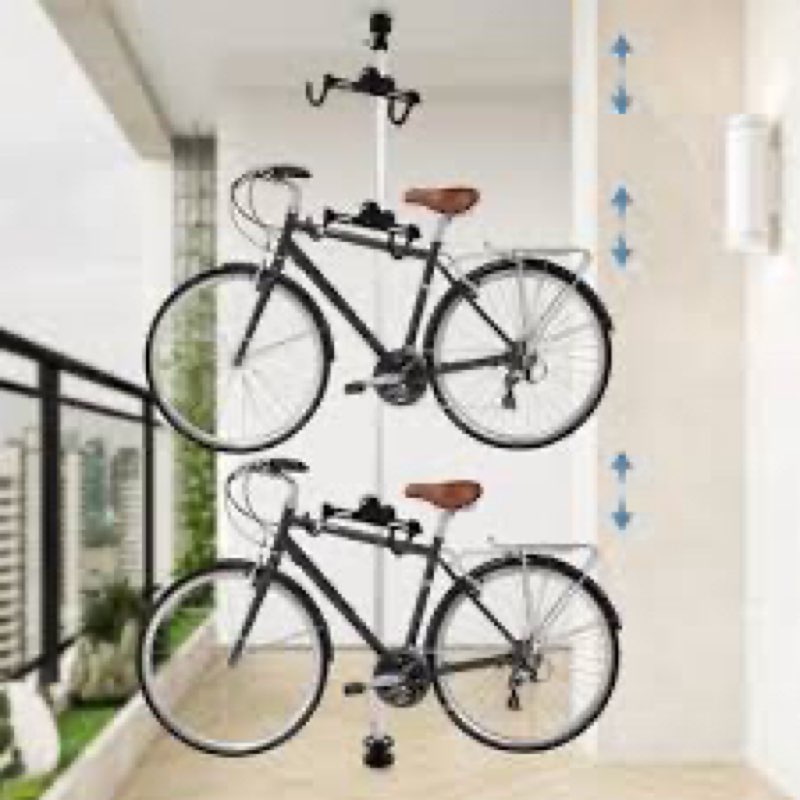 Quirino 3 Bike Storage Rack Vertical Bracket for Bicycles