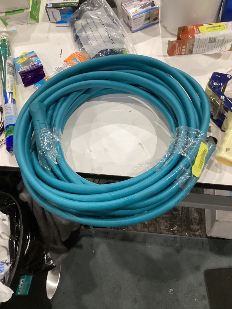 Condition photo showing Good Condition for expert gardener 5/8" x 100 ft heavy duty hybrid polymer garden hose 