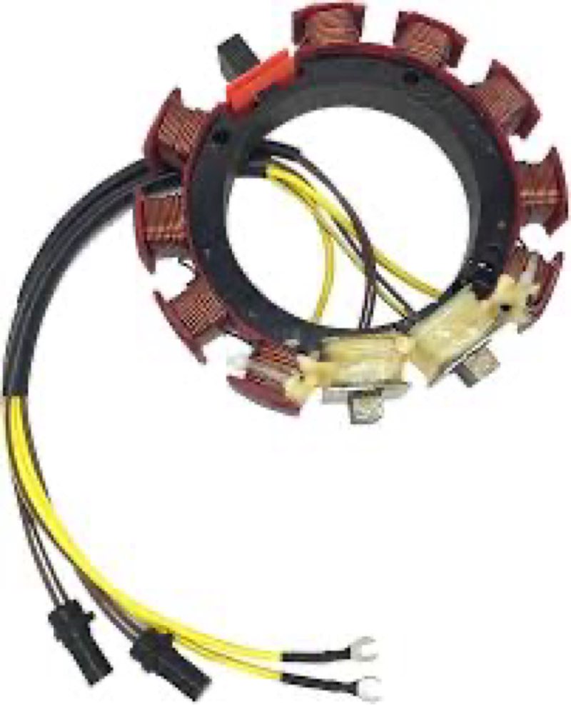 Stator For Johnson Evinrude 173-3668 173-3050 18-5868 582574 583050 583274 583668 763785 Outboard 15