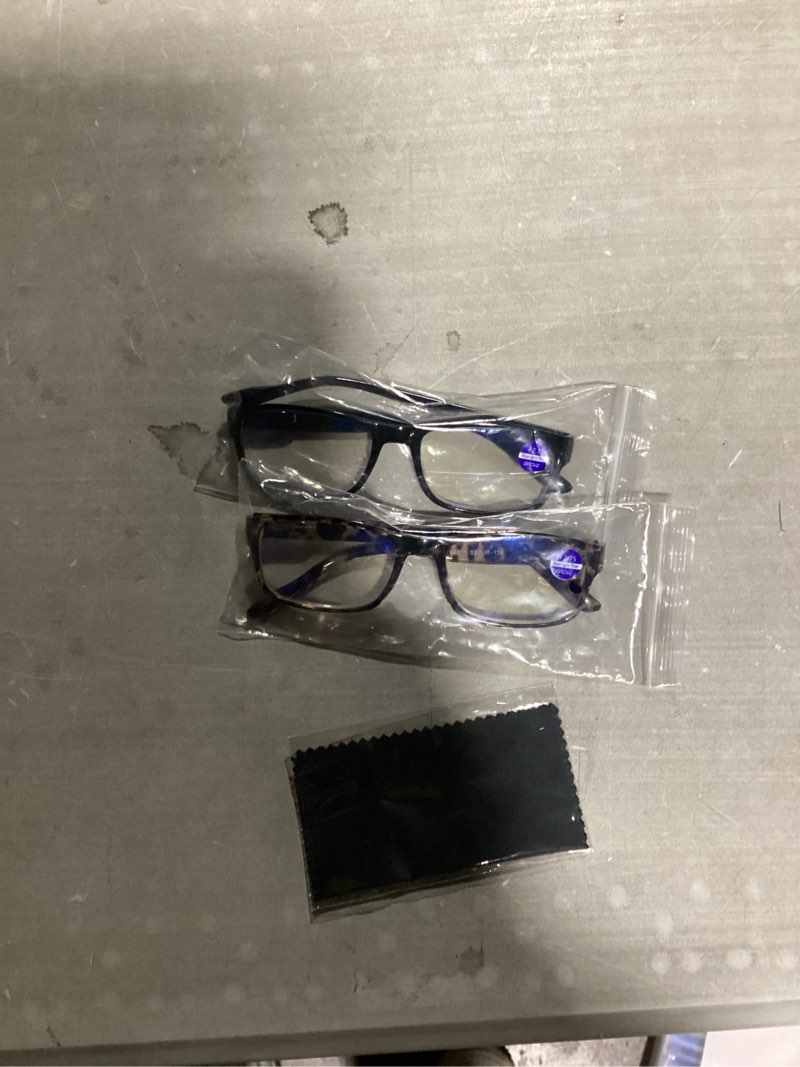Condition photo showing Good Condition for (2pack)eye zoom brand, typically featuring plastic frames and single vision lenses