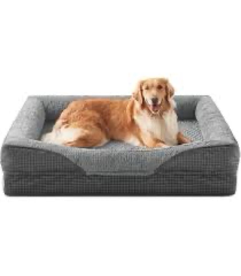 Homemate Dog Bed Large Sized Dog: 42x30 inch Orthopedic Large Dogs Bed XL Outdoor Pet Cat Bed Sofa S