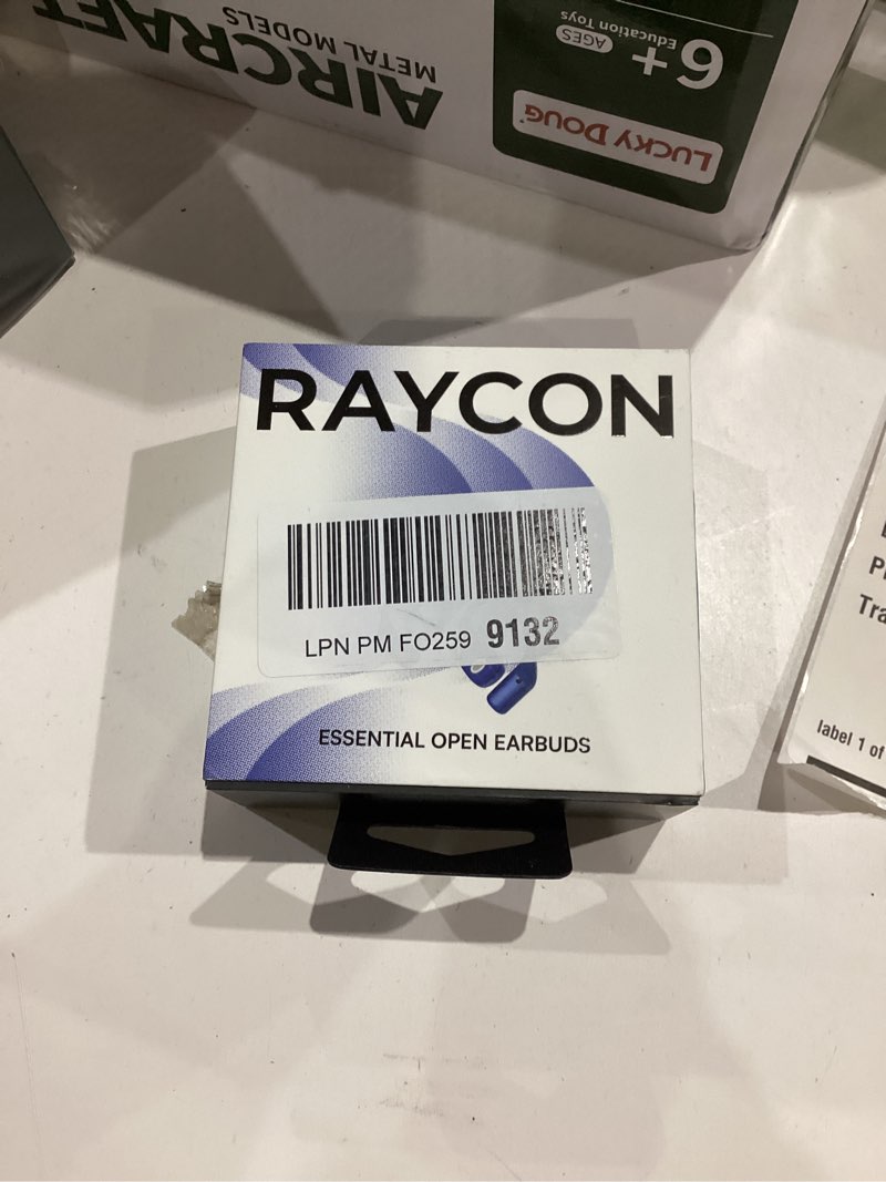 Condition photo showing Good Condition for Raycon Essential Open Ear Earbuds – Open Ear Headphones, Earbuds Wireless Bluetooth, Sweat & Water-Resistant Earphones, Running Headphones with Ultra-Lightweight Design, 36 Hours Battery Life (Blue)