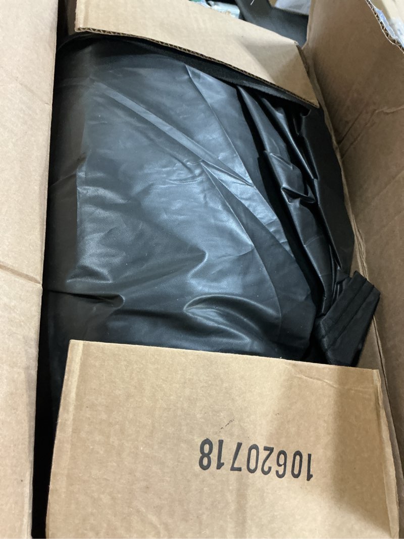 Condition photo showing As Is for car cover custom fit for ford mustang 1994-2026, for chevy camaro 2010-2026, waterproof all weather full exterior cover rain hail sun protector car cover with door zipper for ford mustang chevy camaro black