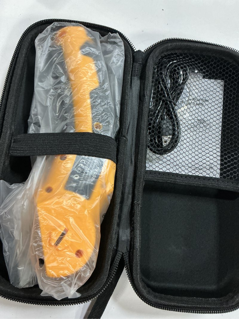 Condition photo showing New/Like New for stocking stuffers for men women, cordless electric scissors, cardboard cutter, box cutter scissor with safety lock & led light, rechargeable electric scissors for cardboard, fabric, carpet