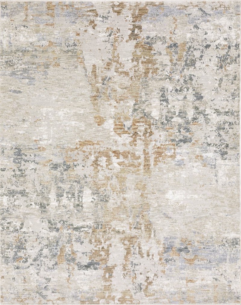 New Atlanta area rug- Pera beige/ gold. 5 x 7’