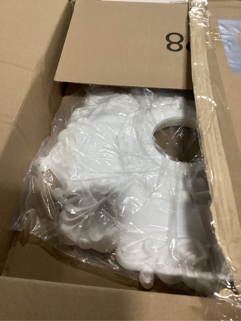 Condition photo showing Good Condition for Ekena Millwork 18 OD x 3 1/2 ID x 1 1/2 P Riley Ceiling Medallion (Fits Canopies up to 4 5/8 )