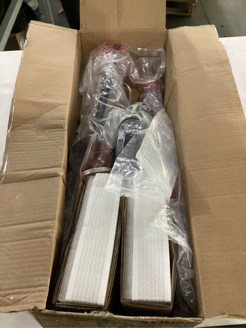 Condition photo showing Good Condition for zago plug in or hardwired linear wall sconce: 24 inch led indoor modern linear wall lights set of two with on/off switch, 5cct switchable, matte black, dimmable for living room, bedroom, hallway