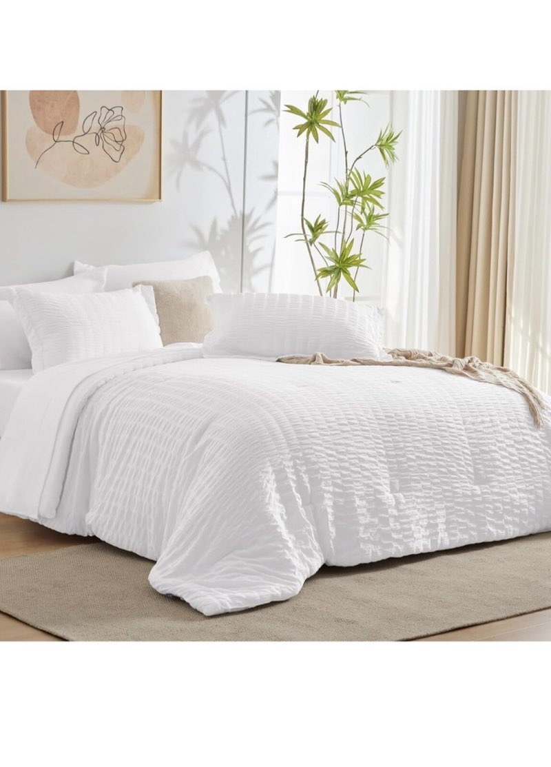Cozylux Bed Blanket in WHITE