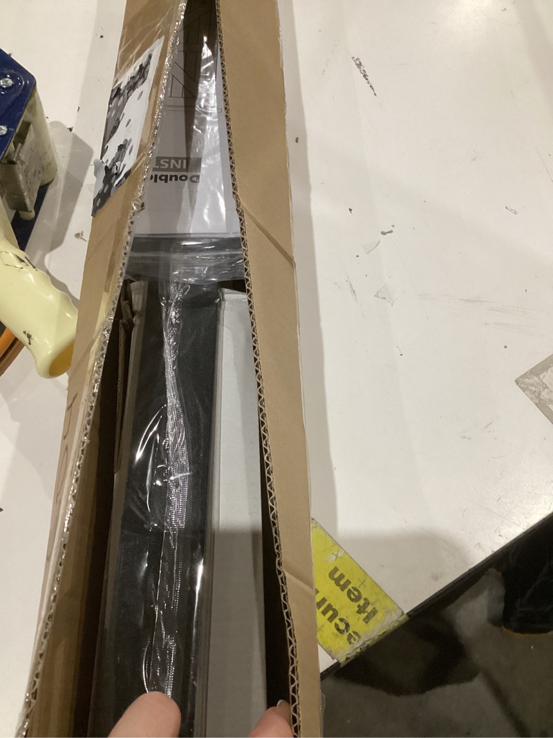 Condition photo showing Good Condition for smartstandard 6ft heavy duty double door sliding barn door hardware kit,smoothly and quietly-easy to install-includes step-by-step installation instruction fit 18" wide door panel 6 feet