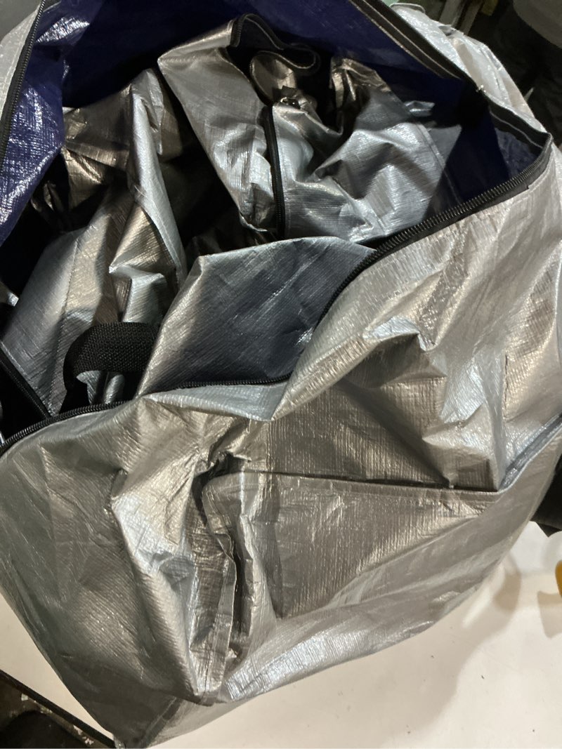 Condition photo showing Good Condition for 6 Pack Heavy Duty Extra Large Moving Bags W/Backpack Straps - Strong Handles & Zippers, Storage Tote