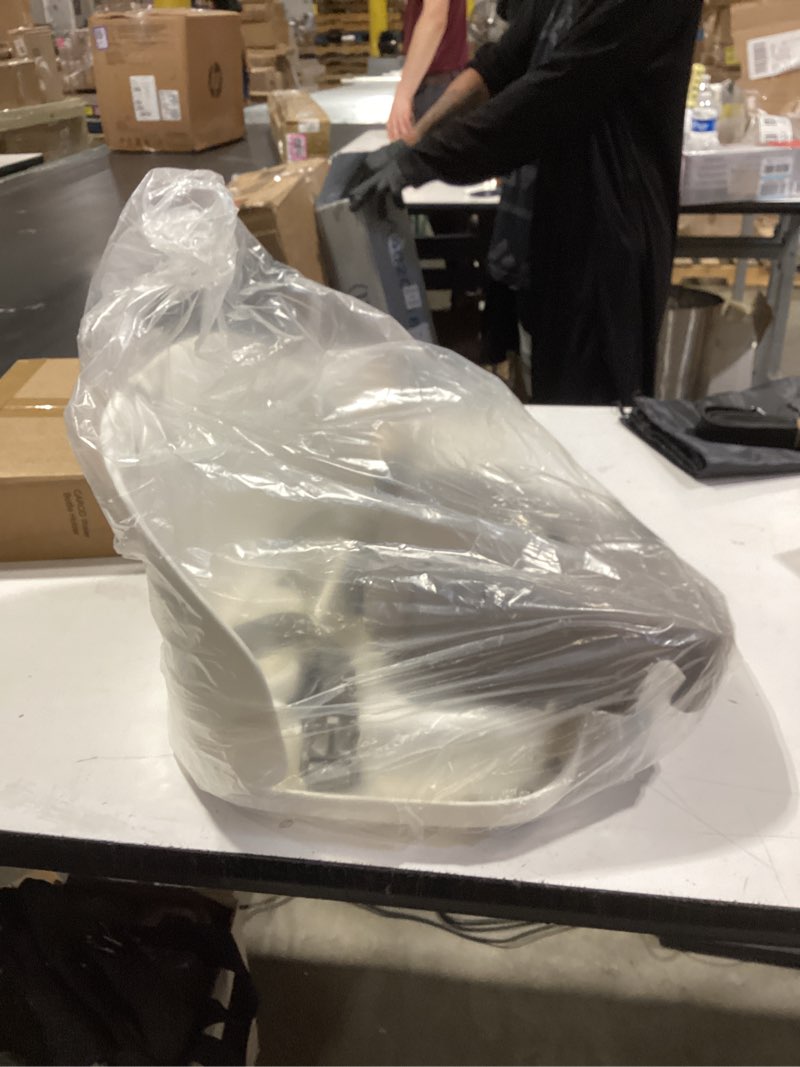 Condition photo showing Good Condition for oxo tot perch booster seat with straps, taupe