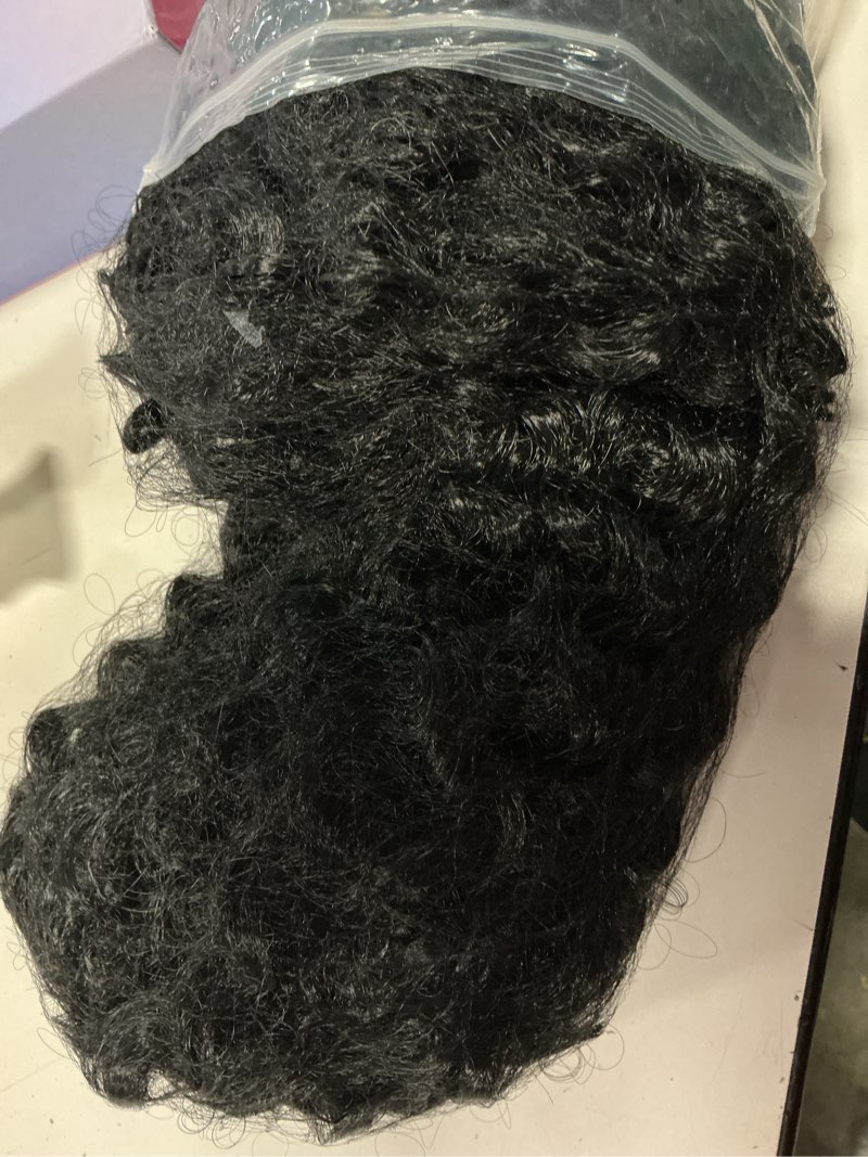 Condition photo showing New/Like New for 30 inch body wave full frontal black wigs for women with baby hair