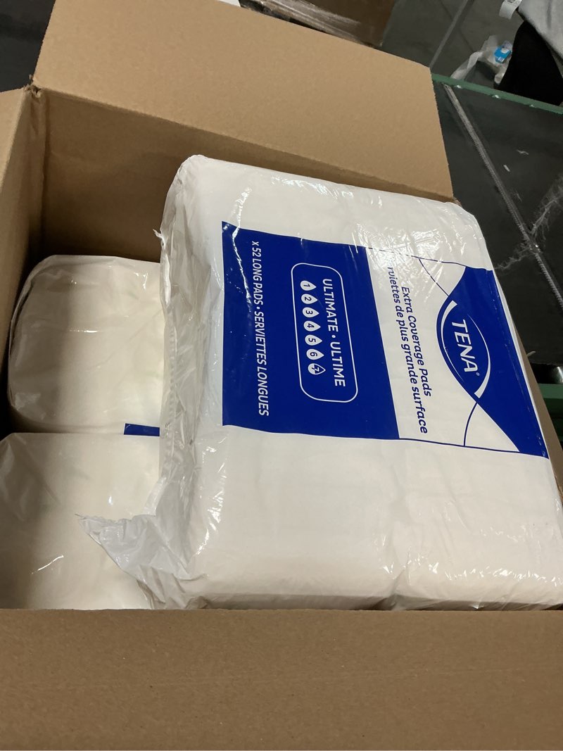 Condition photo showing Good Condition for TENA Sensitive Care Maximum Absorbency Incontinence Pad for Women, 52Ct ( 3 pack) 