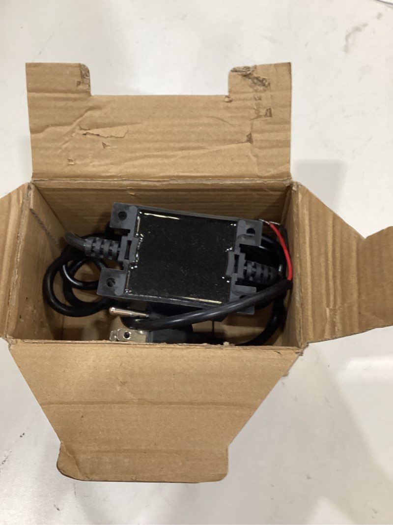 Condition photo showing New/Like New for Low Voltage Landscape Transformer, Outdoor Low Voltage Transformer 110/120V AC to AC 12V 1.26A 15W, Power Supply Waterproof for Landscape Lighting, Fountain Lighting, Pool Light 12V15W