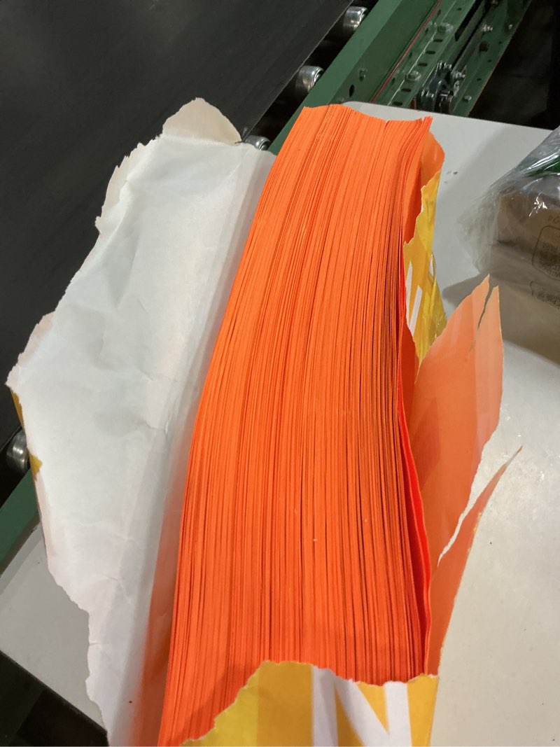 Condition photo showing Good Condition for Astrobrights Color Paper, 24 lb Bond Weight, 11 x 17, Cosmic Orange, 500/Ream Cosmic Orange 11 x 17
