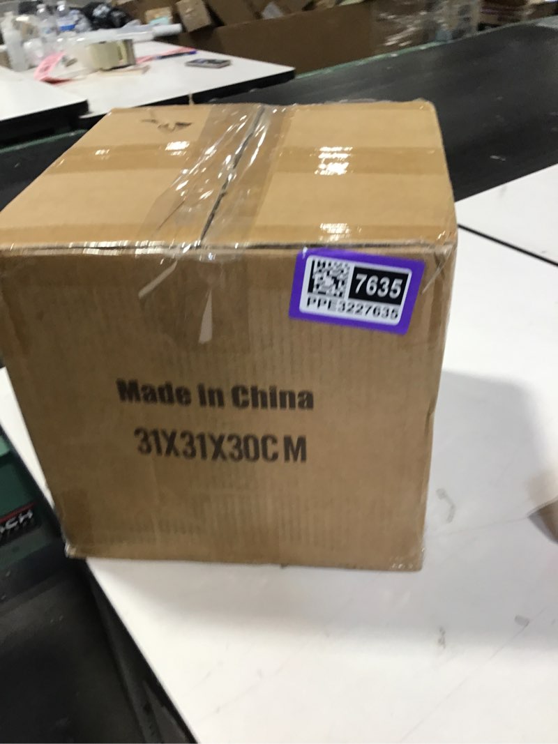 Condition photo showing New/Like New for 40 Pcs 12 Inch Round Woven Placemats with 20pcs Pearl Napkin Rings?Rattan Placemats Bulk Boho Woven Chargers Natural Water Hyacinth Place Mat for Wedding Party, Dinner Table Brown-40pcs 12inch