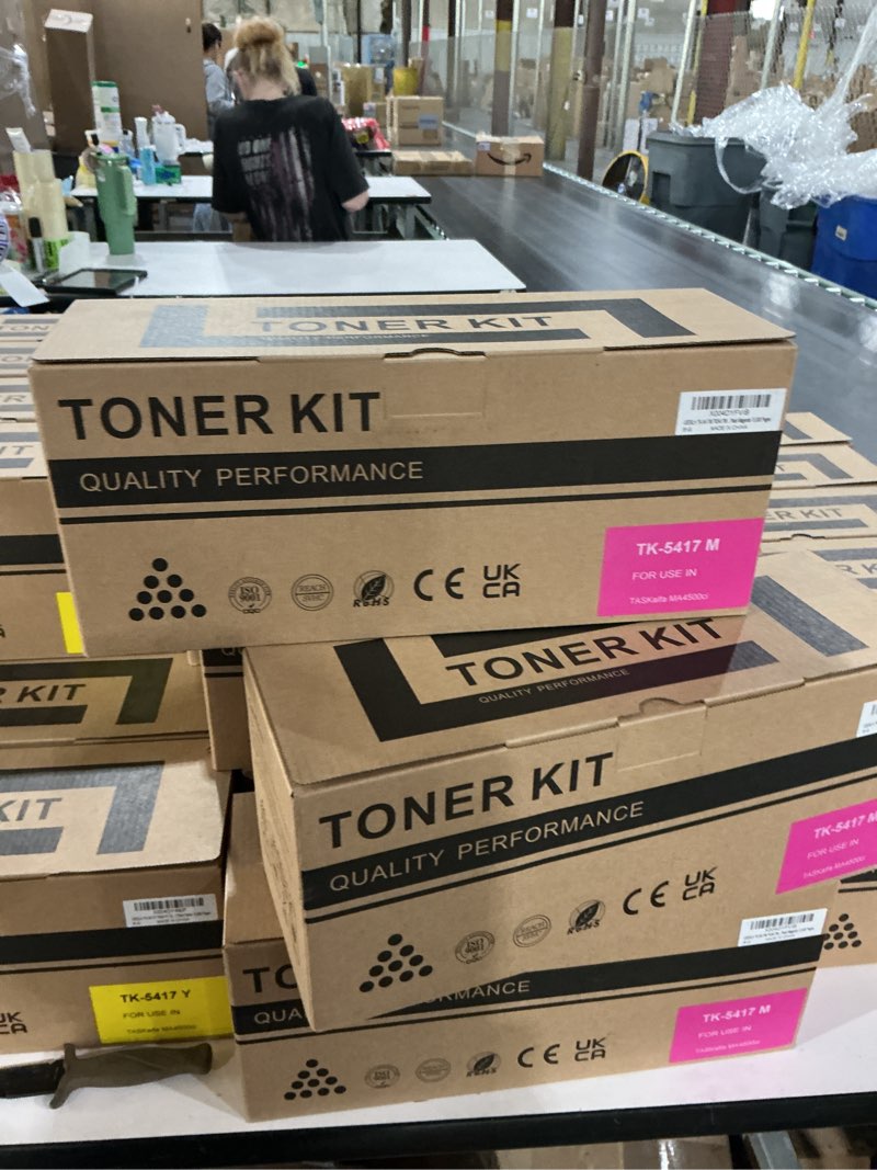 Condition photo showing New/Like New for TK-5417M TK5417M Toner Cartridge Compatible for Kyocera TK-5417M TK5417M 1T02Z7BUS0 for TASKalfa MA4500ci / PA4500ci Printer 1 Pack Magenta 13,000 Pages
