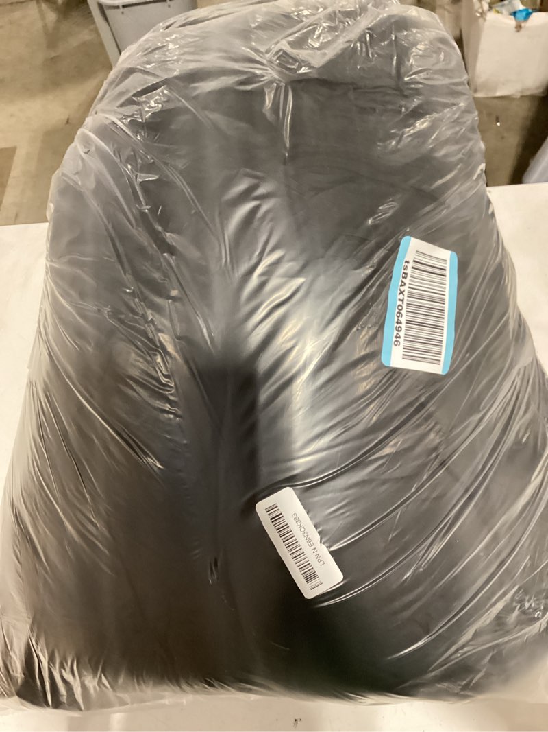 Condition photo showing Good Condition for andency black ruffle comforter set queen size, 3 pieces | soft lightweight fluffy polyester, farmhouse shabby chic, all season bedding comforter set (1 comforter and 2 pillowcases) black queen(90"x90")