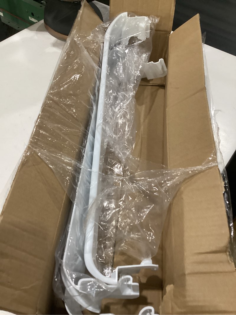 Condition photo showing As Is for 2026 upgraded 240534901 x2 & 240534701 x1 refrigerator door shelf rack bar compatible with frigidaire kenmore door shelf rack bar rail replaces ap3214631 ps734936 ap3214630 ps734935 ea734935 948954